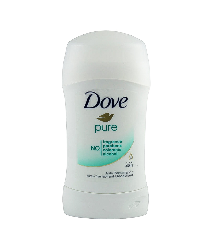 Deodorant antiperspirant Dove Pure, stick, 40 ml Cumpara acum